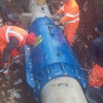 Installation of a HYDRO STOP joint for pipes