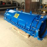 HYDRO STOP HS 150 for DN 600 pipes with a 1800 mm long housing carter