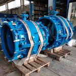 HYDRO STOP The most efficient repair coupling for flange adapter ready to go