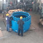 HYDRO STOP The most efficient repair coupling work in progress