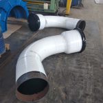 special pieces for pipelines of any kind and size bends, vents, hydrants, tees, conical reductions